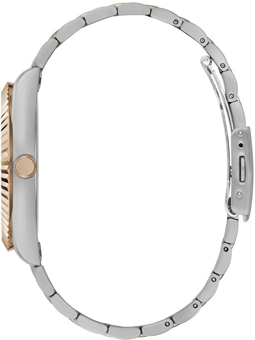 Guess Quarzuhr CONNOISSEUR GW0265G12, Armbanduhr, Herrenuhr, Datum, Wochentag, Edelstahlarmband