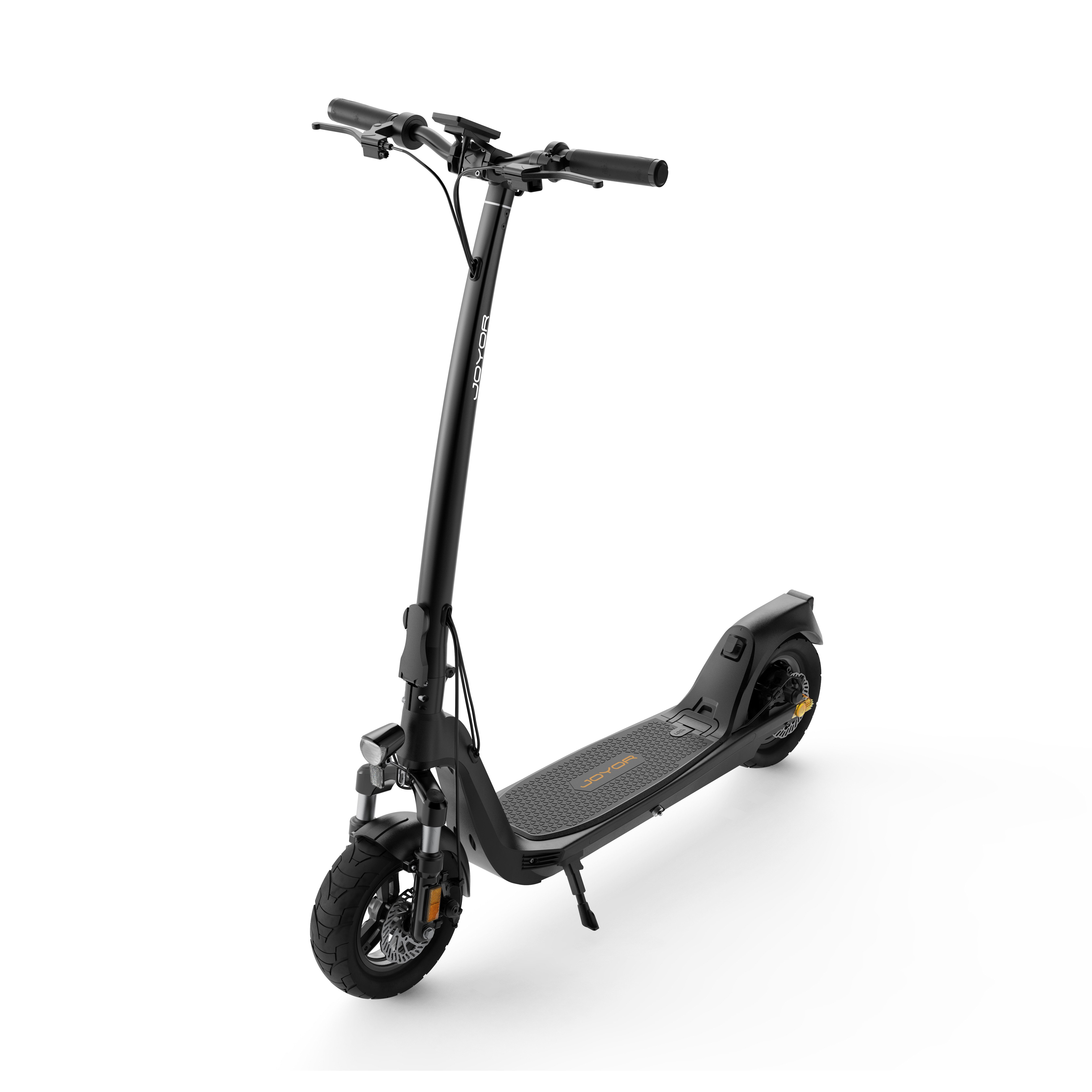 JOYOR E-Scooter C10E 10 Zoll Elektroroller mit Wechselakku und Straßenzulassung, 500 W, Faltbar, Magnesiumrahmen, Frontfederung, LCD Display