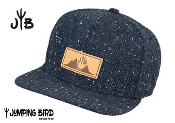 Jumping Bird Snapback Cap Meliert