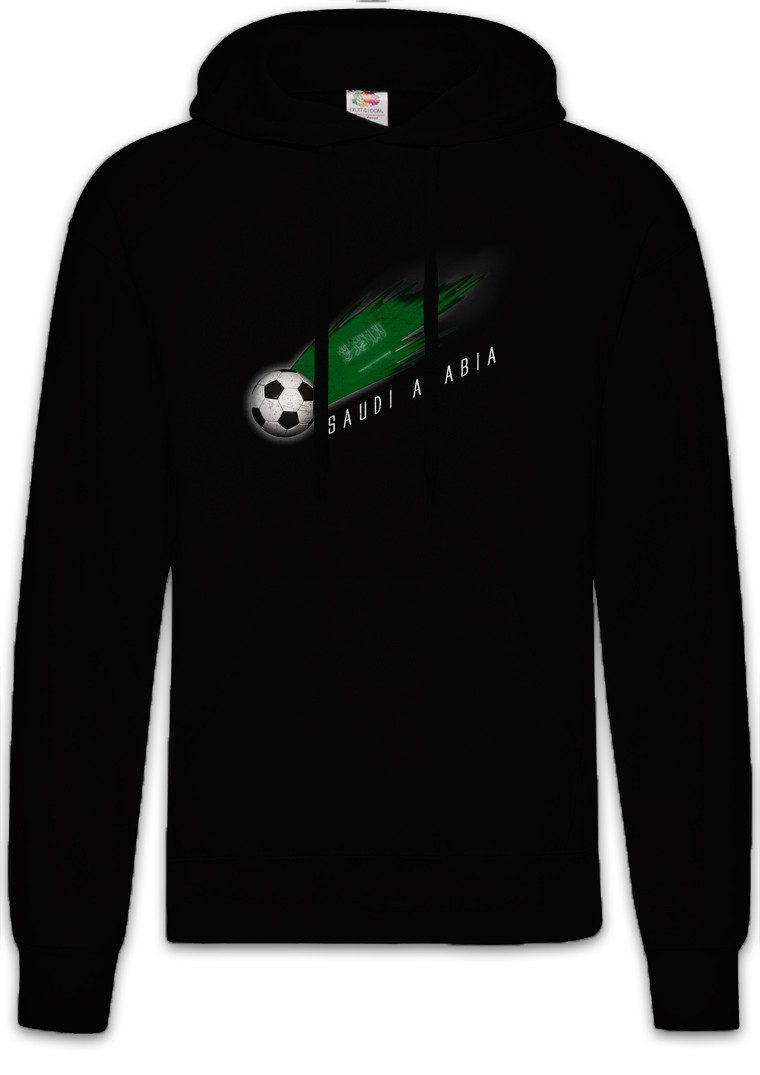 Urban Backwoods Hoodie Saudi Arabia Football Comet I Herren Hoodie Saudi Arabien Arabisch (1-tlg) Arabische Fahne Arabian Fußball