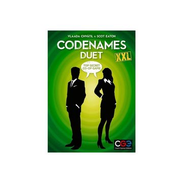 Czech Games Edition Spiel, Familienspiel CZ208 - Codenames Duett XXL, Quizspiel, für 2 und mehr..., Rätselspiel