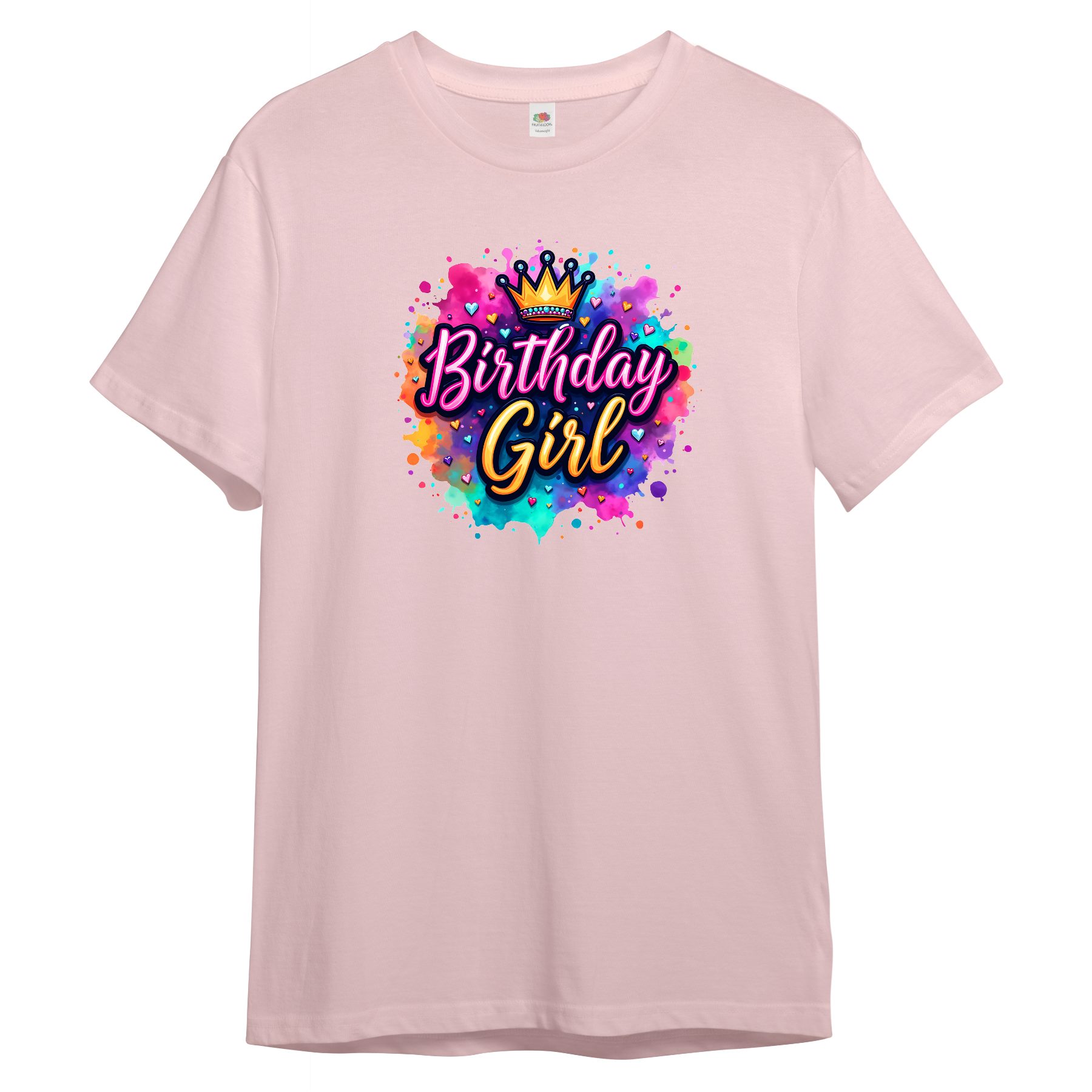 T-Shirt Kinder T-Shirt, Birthday Girl