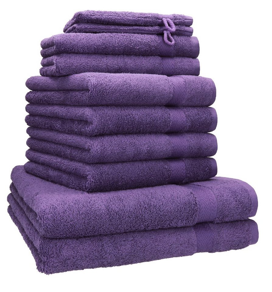 Betz Handtücher 10-teiliges Handtuch Set Premium, 100% Baumwolle (10-St), 4 Handtücher 50x100 cm, 2 Duschtücher 70x140 cm, 2 Gästetücher 30x50