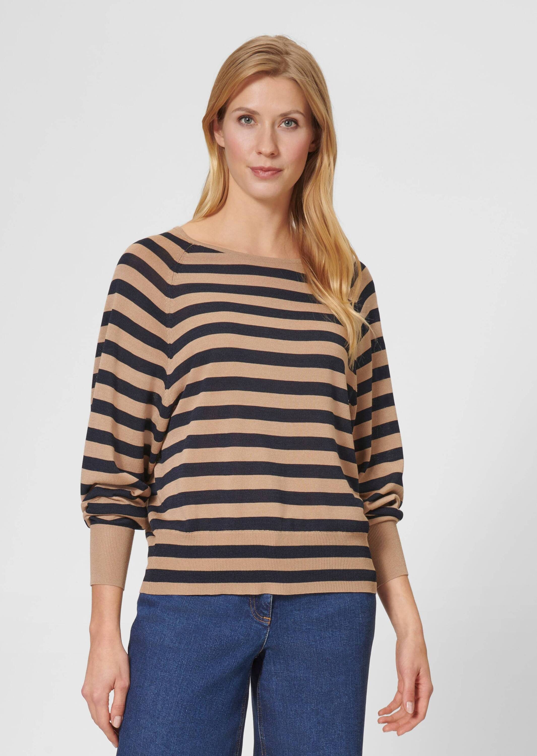 Strickpullover Pullover mit Fledermausärmeln