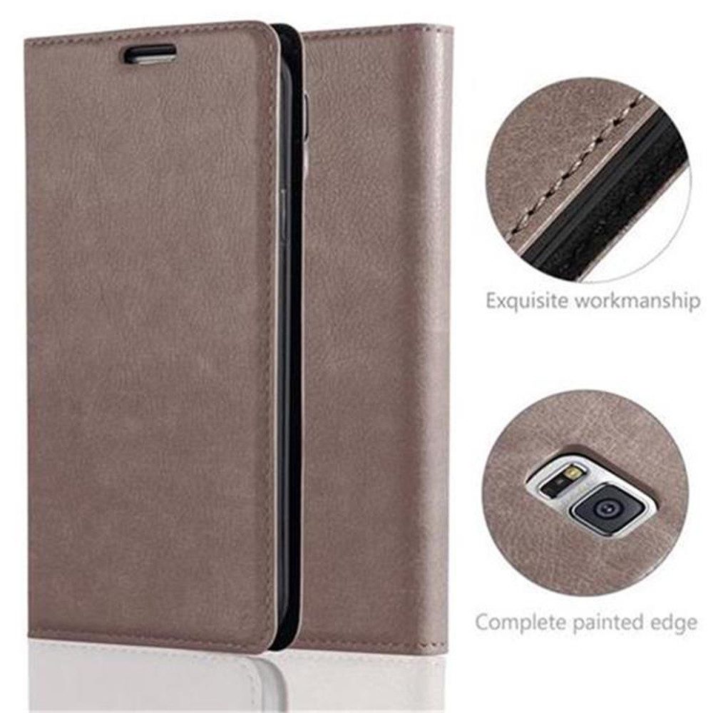 Cadorabo Handyhülle für Samsung Galaxy S5 / S5 NEO Hülle Samsung Galaxy S5 / S5 NEO, Hülle Schutzhülle mit Standfunktion, Magnetverschluss und Kartenfach