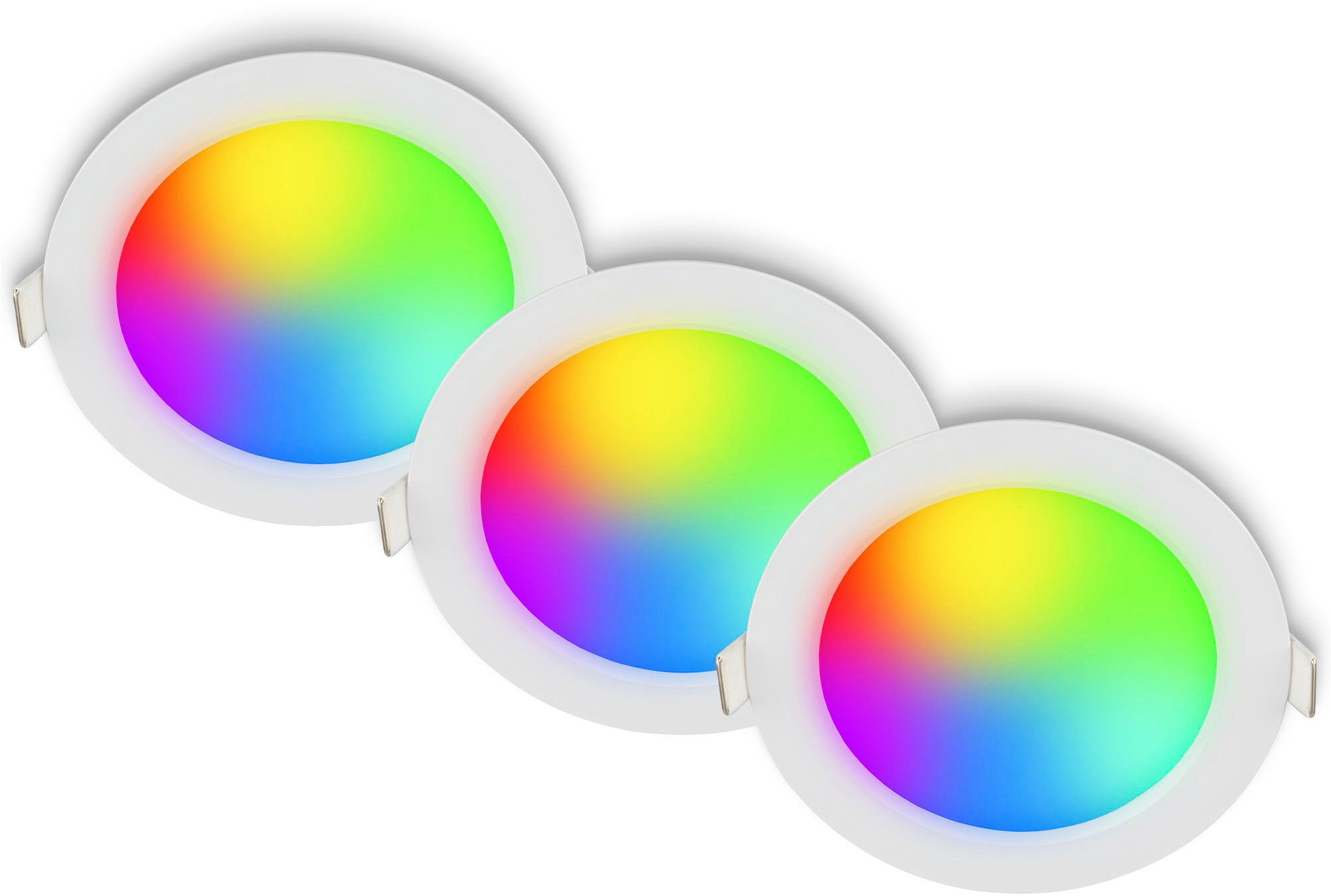 Briloner Leuchten LED Einbauleuchte FUNGO COLOR 3945036