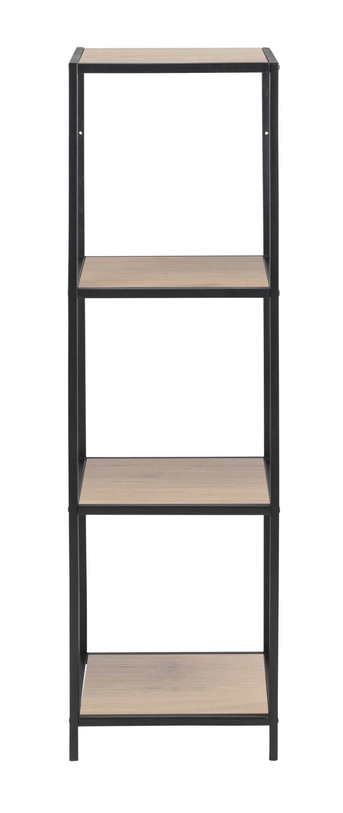 99rooms Bücherregal Sifo, Standregal, Bücherregal, Modern Design, viel Platz, Gestell: pulverbeschichtet Stahl