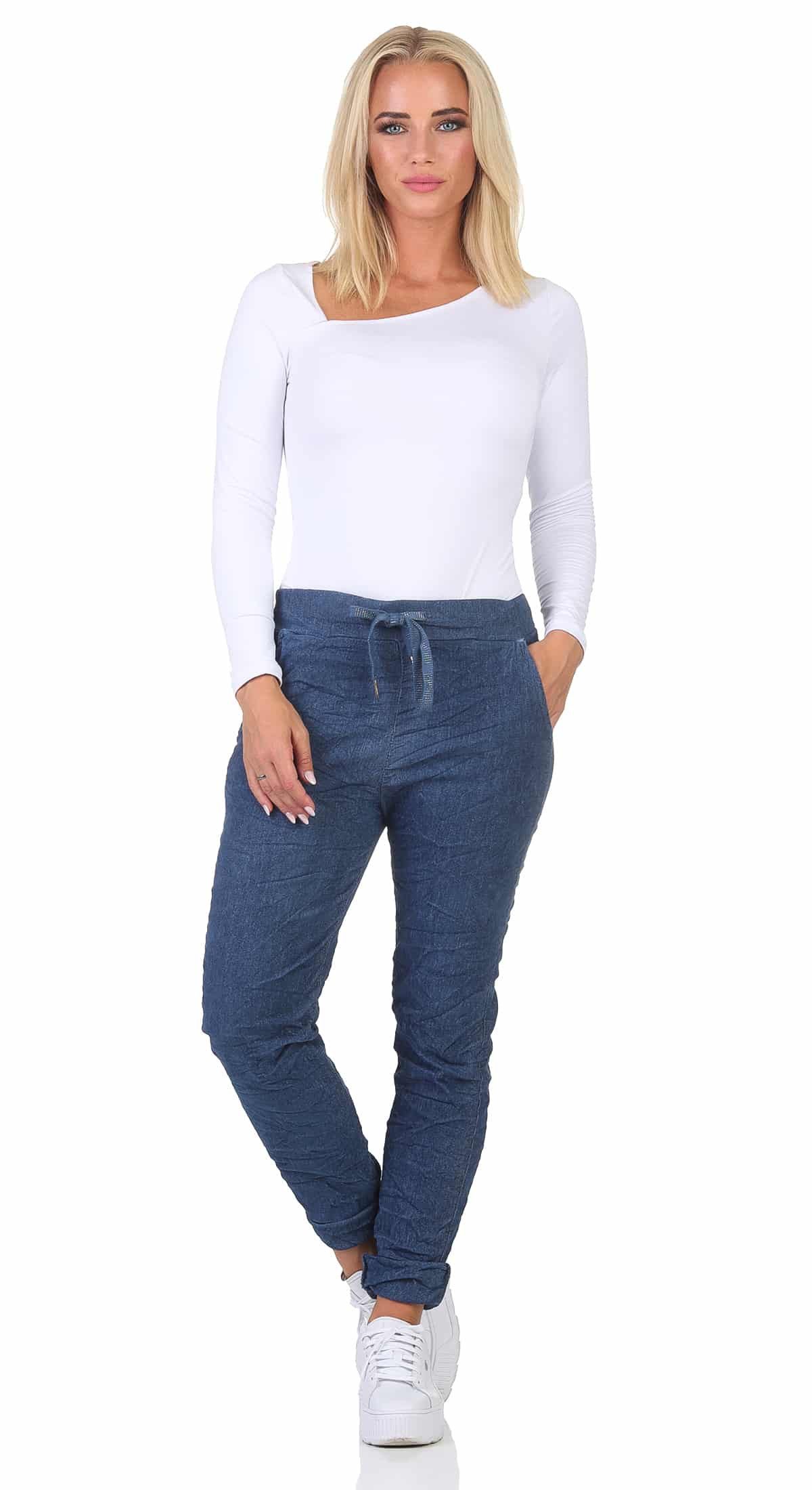 OriginalYou Cordhose Freizeithose Damen Feincord Stretch Chino dehnbarer Feincord, in großen Größen erhältlich – Bild 5 von 5