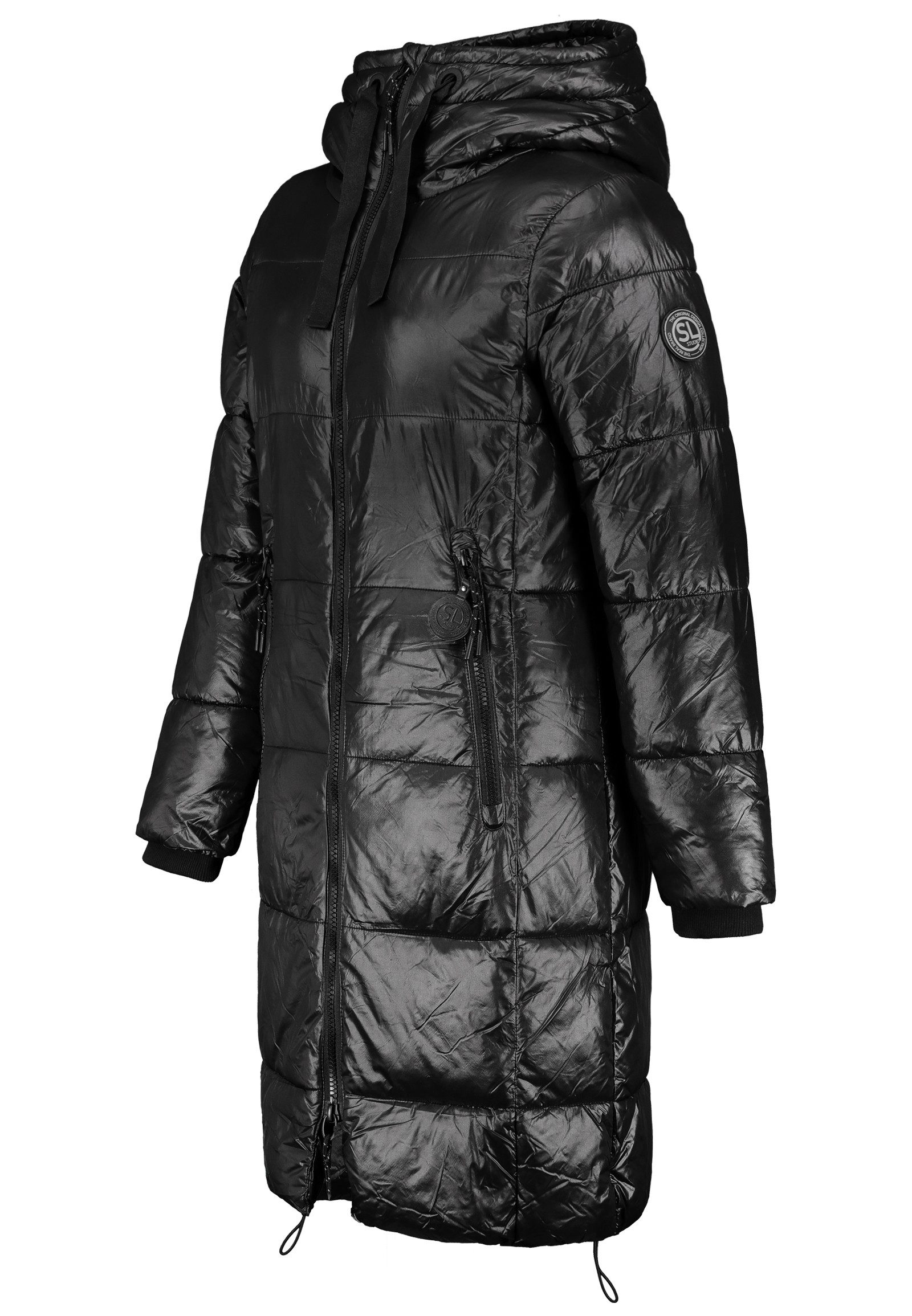 SUBLEVEL Langmantel Winddicht, Kapuze, Winterkomfort, lässiger Stil (1-tlg) D50048X44518_Jacket