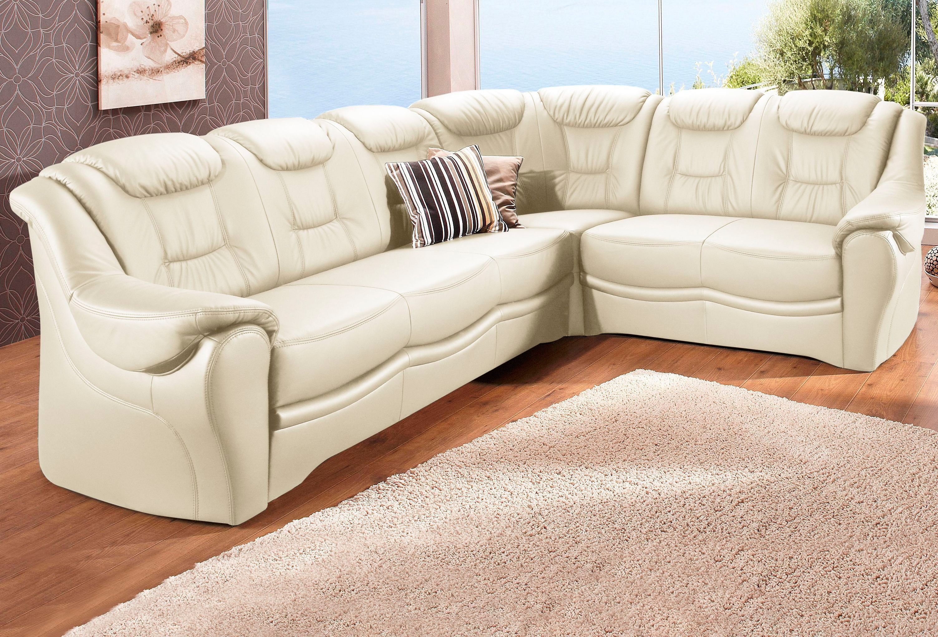 sit&more Ecksofa "Bellevue L-Form", wahlweise mit Bettfunktion günstig online kaufen