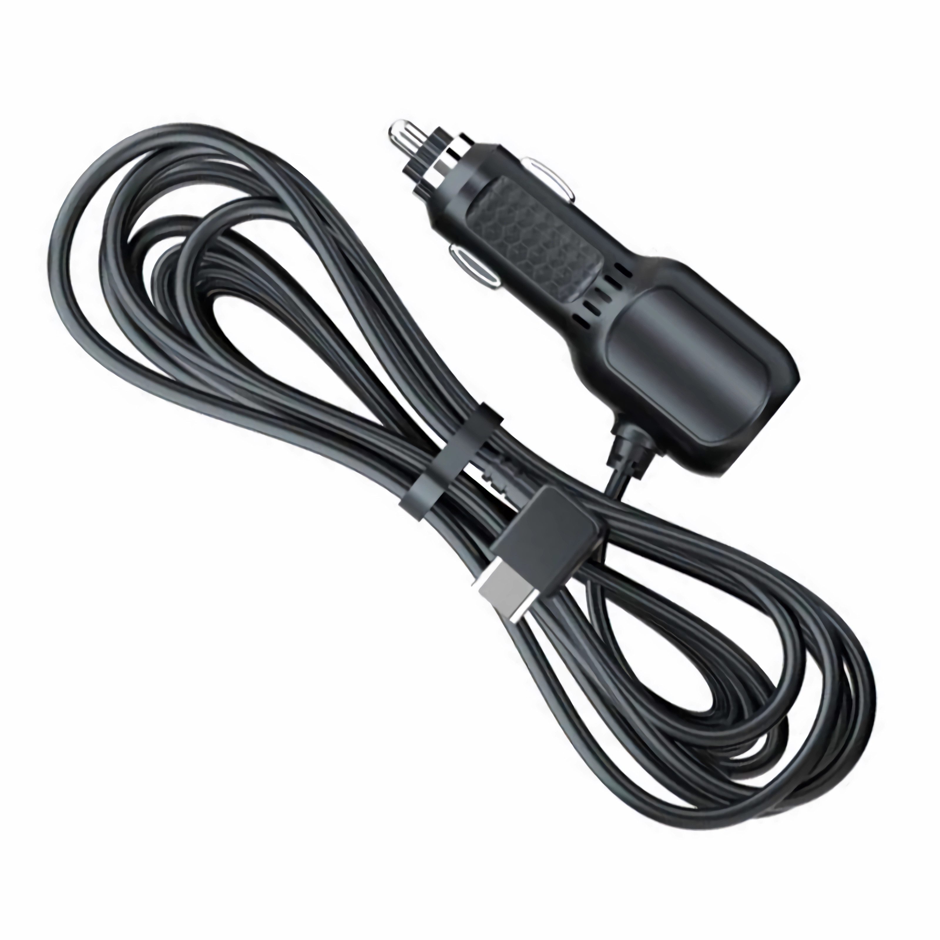 Bolwins P16C Auto KFZ Ladegerät Adapter Kabel 3,5m USB + Typ-C für GPS Handy Auto-Adapter KFZ-Zigarettenanzünder (L-Typ), USB-C Stecker abgewinkelt zu USB-A Buchse, 3500 cm, Laden und Stromversorgung von USB-C-Geräten im Auto