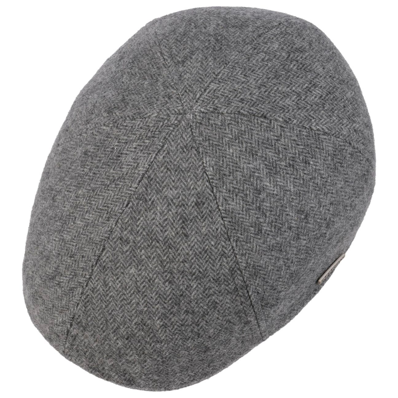 Stetson Flat Cap (1-St) Schirmmütze mit Schirm, Made in the EU