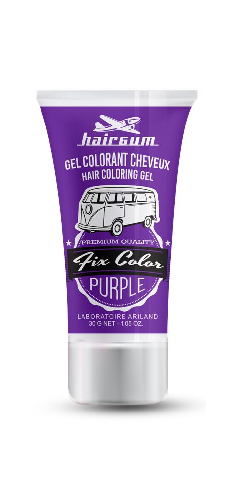Hairgum Haarfarbe Hairgum Fix Color Gel Purple 30ml