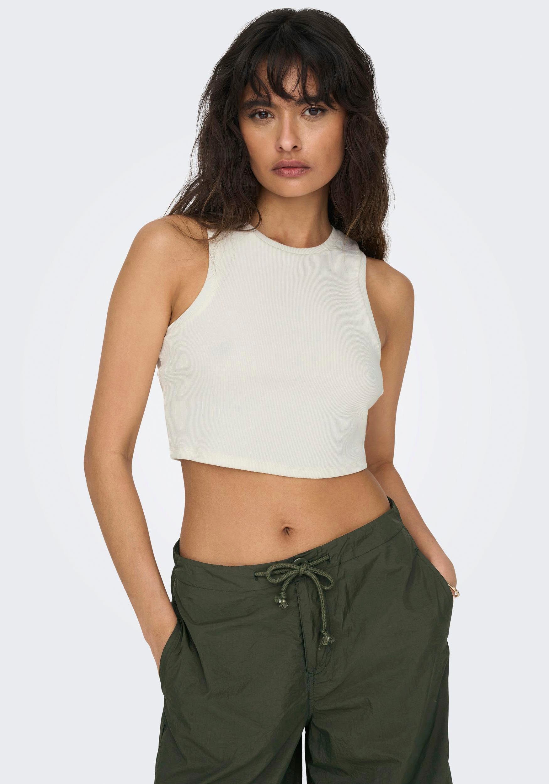 ONLY Tanktop ONLVILMA S/L CROPPED TANK günstig online kaufen