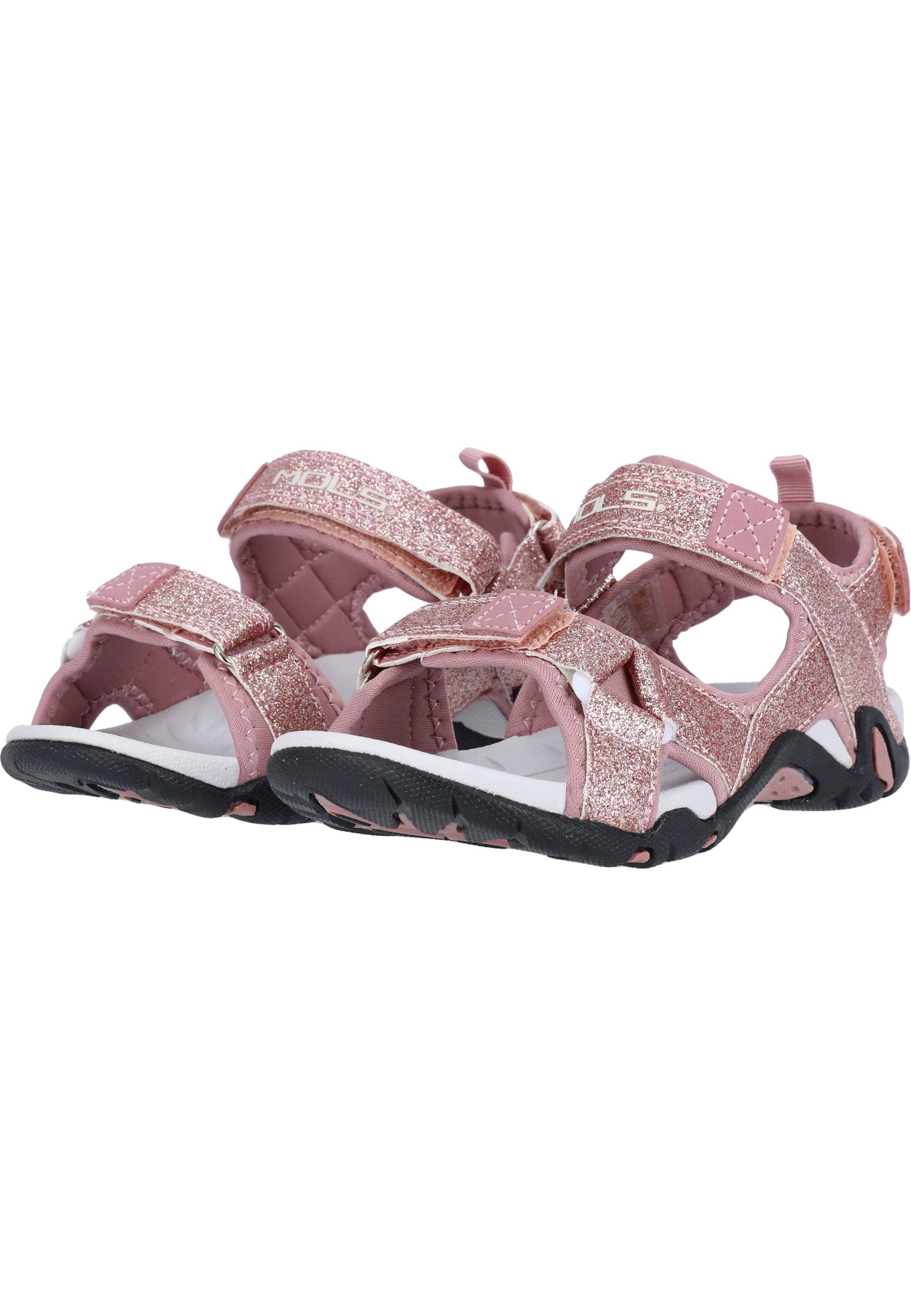 MOLS Buruke Sandale im coolen Glitzer-Design