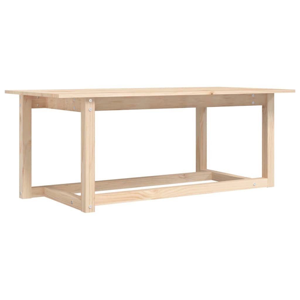 vidaXL Couchtisch Couchtisch 110x55x45 cm Massivholz Kiefer (1-St)