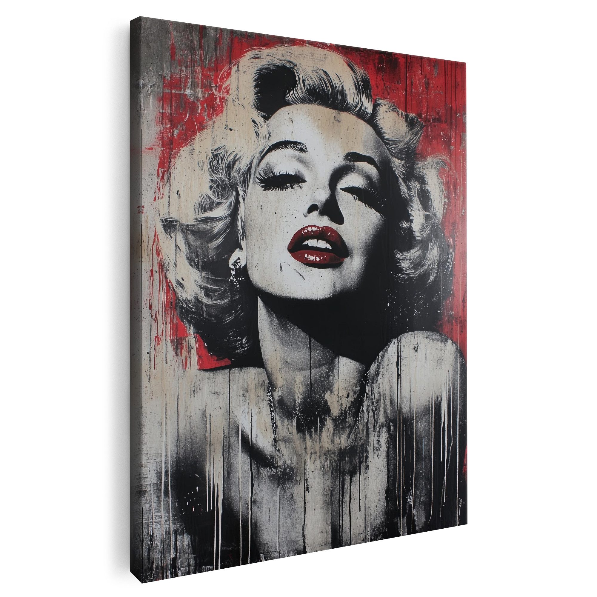 Artmazing Leinwandbild Marilyn Graffiti, Marilyn Graffiti, gesp. auf FSC Echtholz-Keilrahmen, in versch. Größen