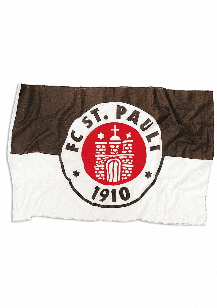 FC St. Pauli Fahne FC St. Pauli Fahne FC St. Pauli Logo Klein 30x40cm