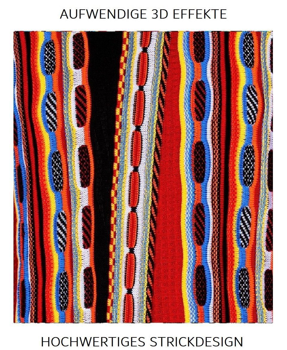 Cascallo Strickpullover Cascallo® Angelo Herren Strickpullover Bunt Vintage (1-tlg)