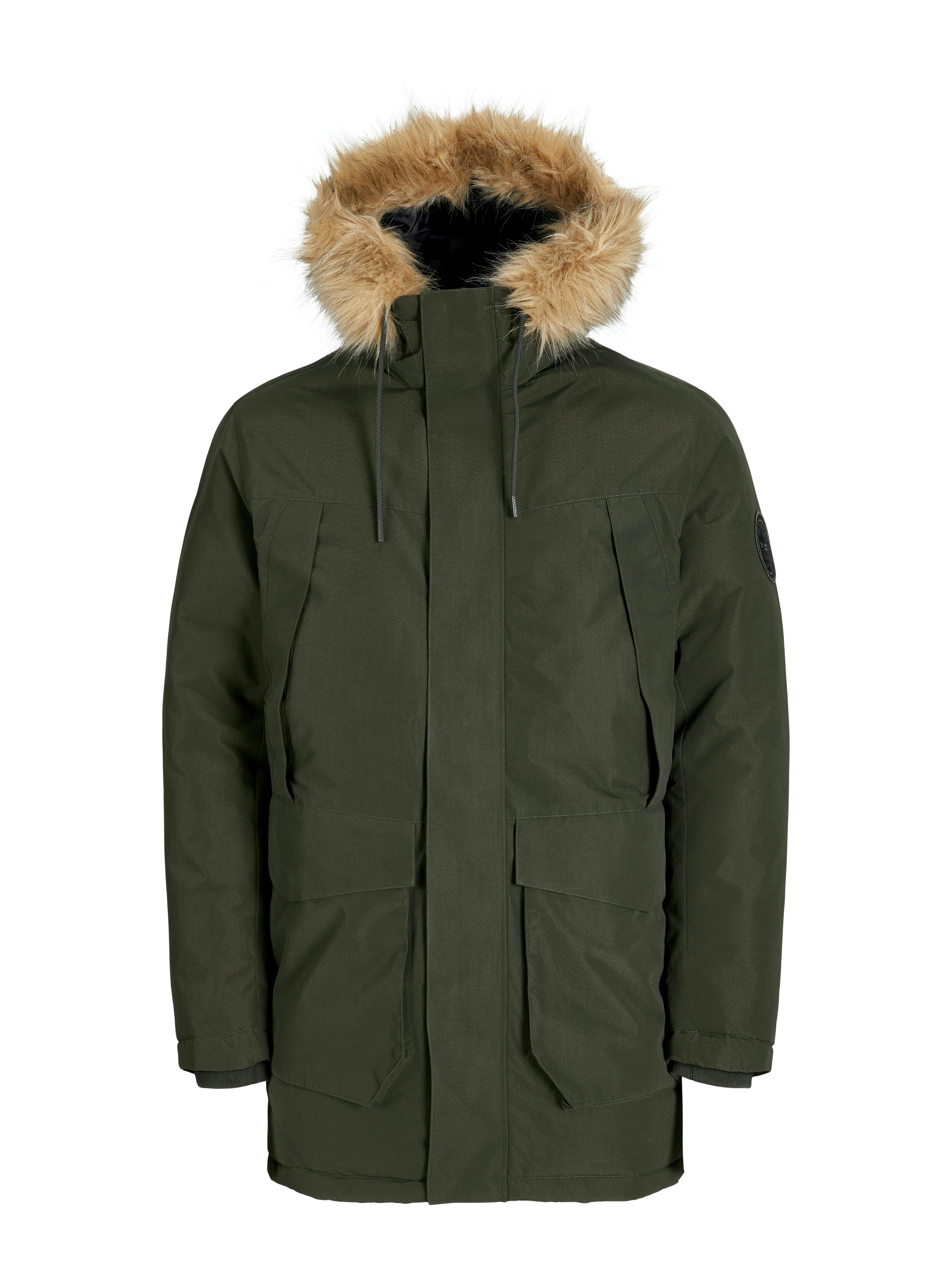 Jack & Jones PlusSize Parka JJCAMP FAUX FUR PARKA PLS günstig online kaufen
