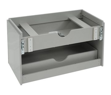 MCW Waschbeckenschrank MCW-D16-S (1-St) Inkl. Befestigungsmaterial, Soft-Close-System, Aussparung für Siphon