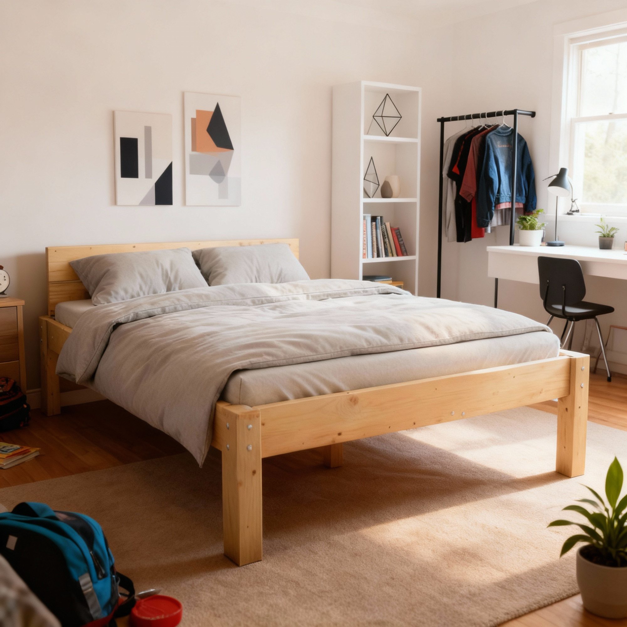 TUGA-Holztech Massivholzbett Pfostenbett Massivholzbett "Daybett" 80 x 190 günstig online kaufen