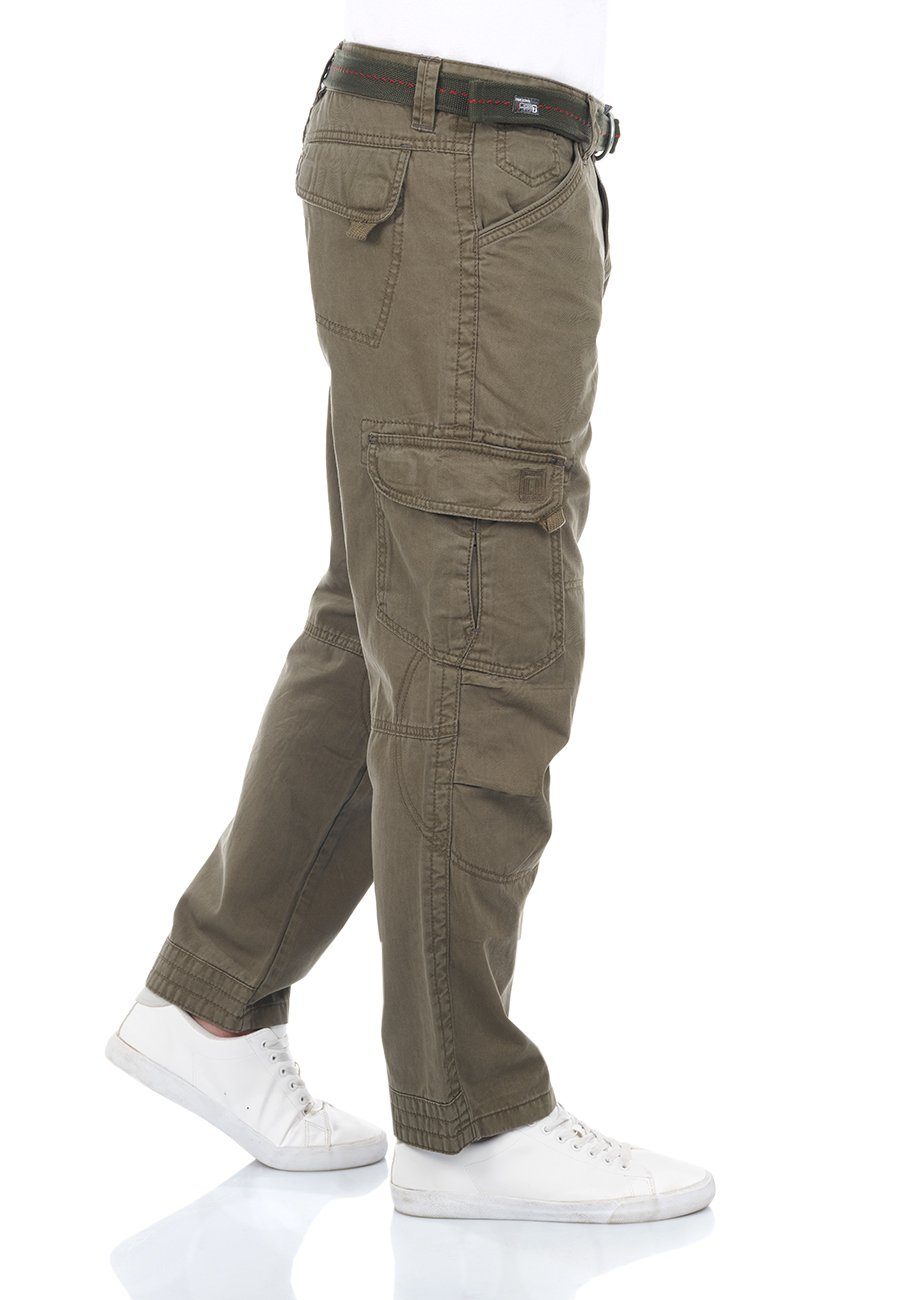 TIMEZONE Cargohose Herren Stoffhose BenitoTZ Loose Fit Freizeithose aus 100% Baumwolle – Bild 3 von 5
