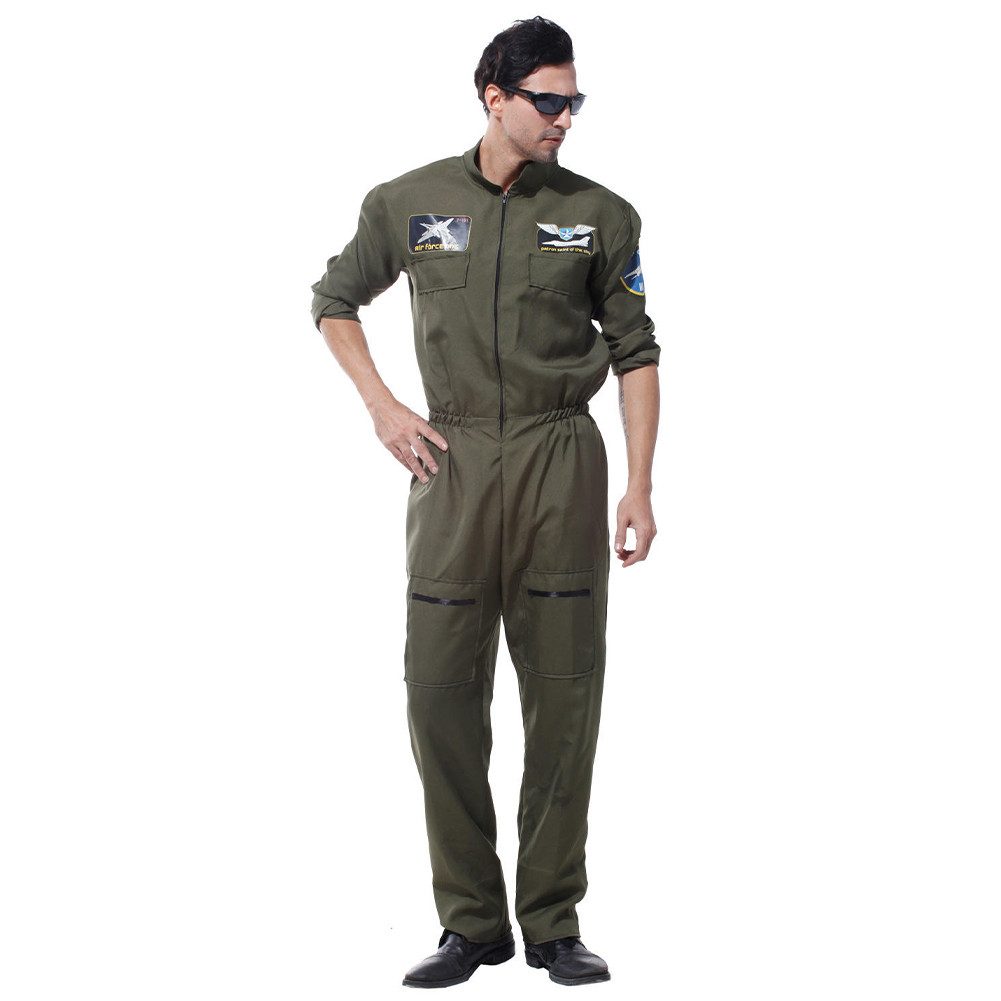 MIESEPETER Kostüm Piloten-Kostüm Herren Панельна обшивка MIESEPETER®, Kampfjet Pilot-Kostüm