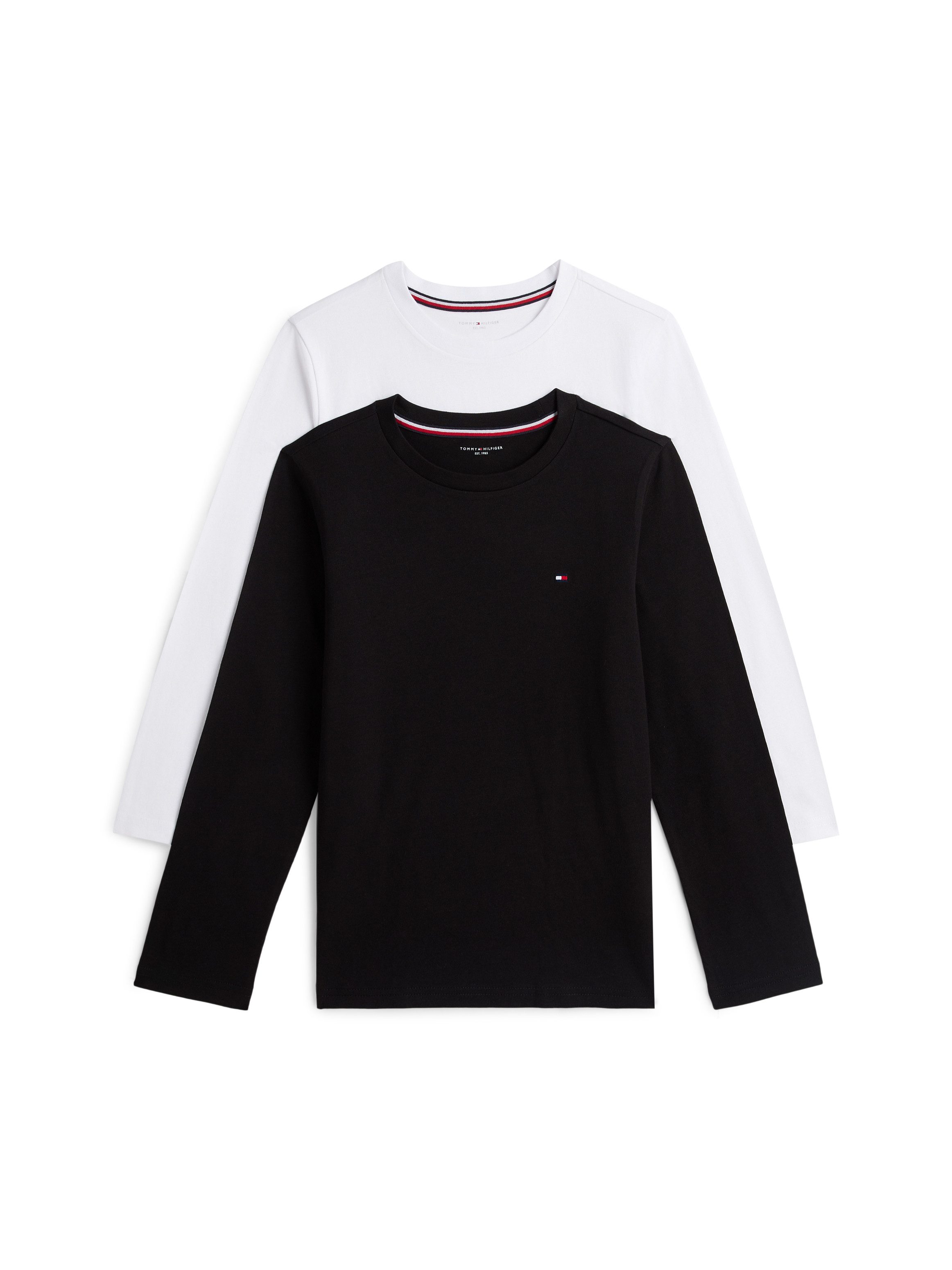 Tommy Hilfiger Underwear Langarmshirt 2P CN TEE LS (Packung, 2-tlg., 2er-Pack) mit Markenlabel