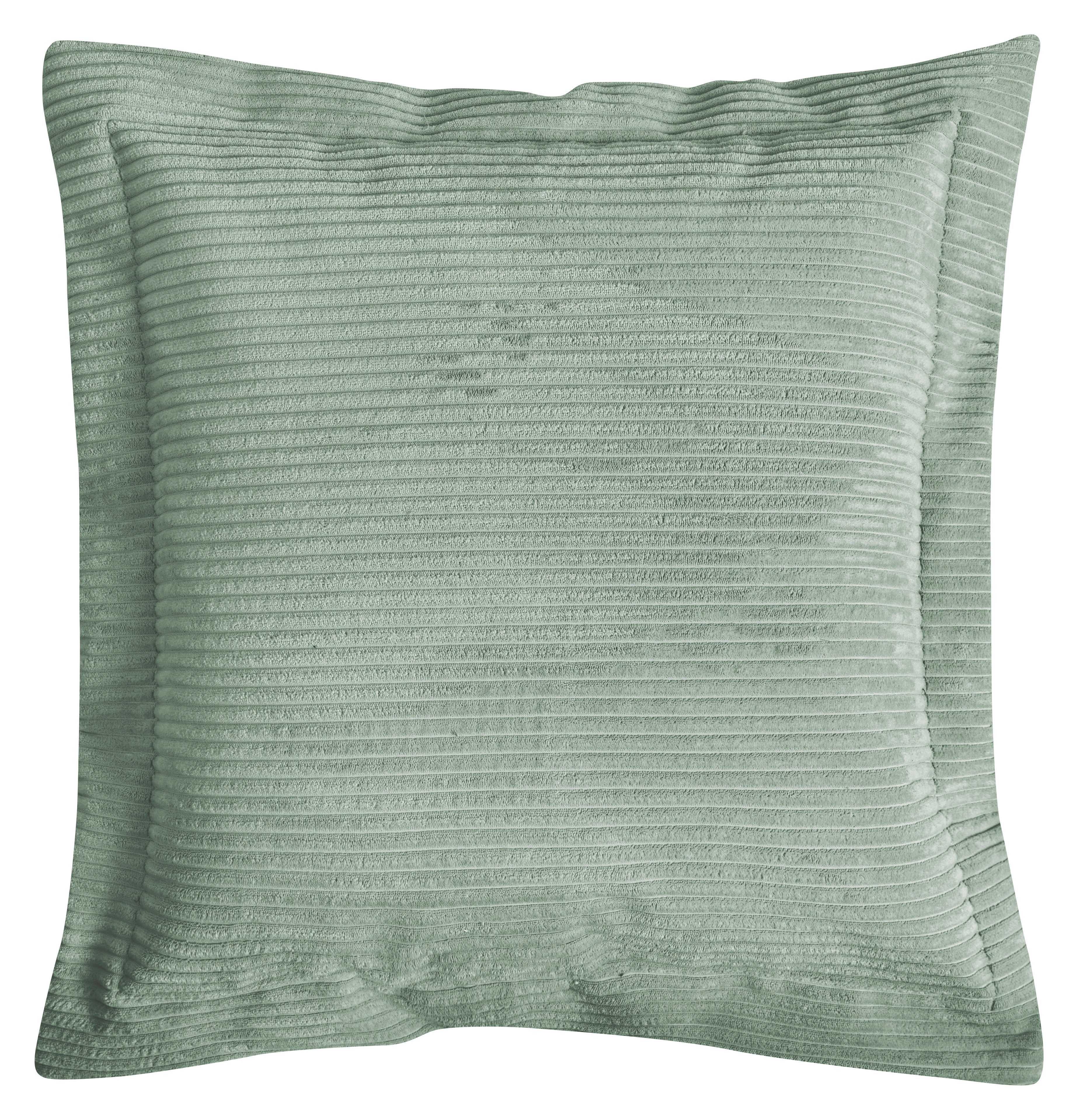 Magma Heimtex Dekokissen SHARA Flatterkissen, in trendigem Cord-Stoff und elegantem Stehsaum