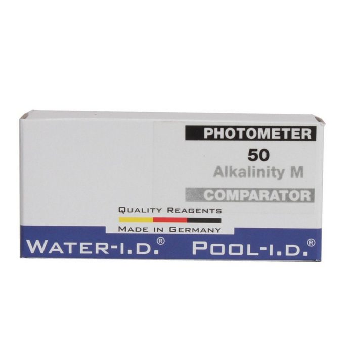 WATER-I.D. Chlortabletten 50 PoolLab Testtabletten Alkalinität Pool Photometer Wasseranalyse