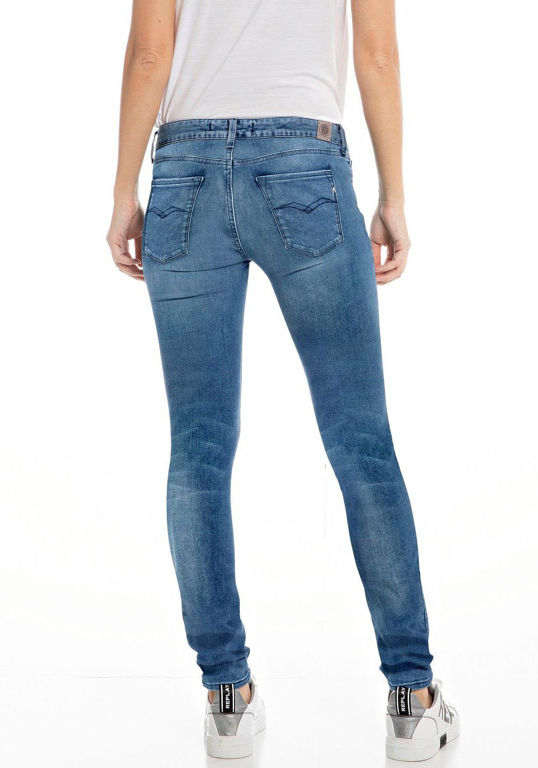 Replay 5-Pocket-Jeans NEW LUZ Skinny Fit in Ankle-Länge günstig online kaufen