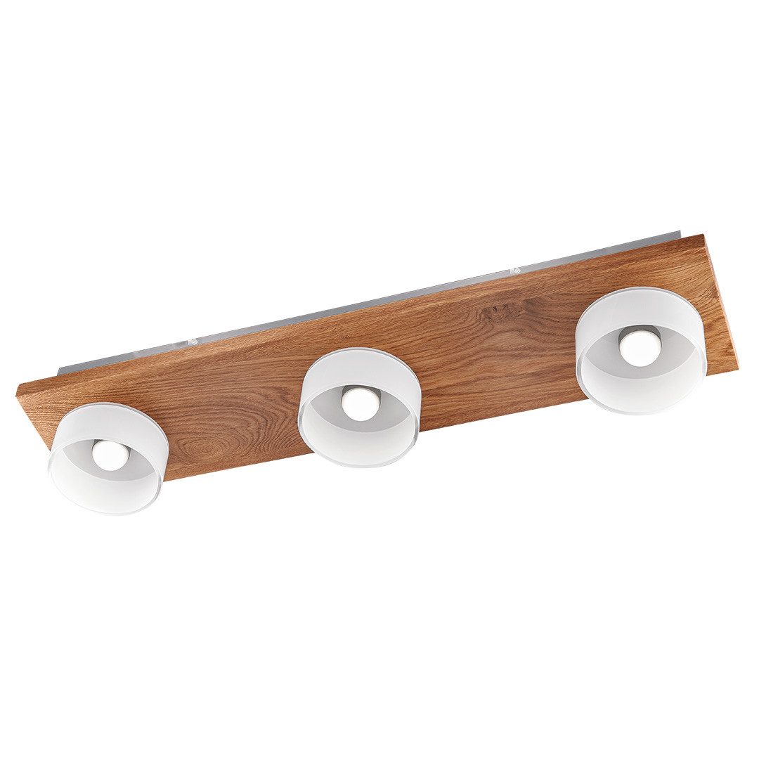 HerzBlut LED Deckenleuchte Estelle 3-flammig, G9