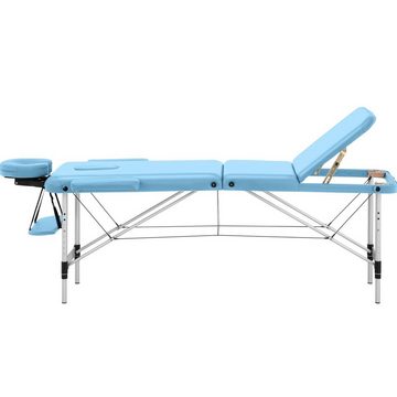 Physa Massageliege Massageliege klappbar Massagebank Massagetisch Holzrahmen 180 kg