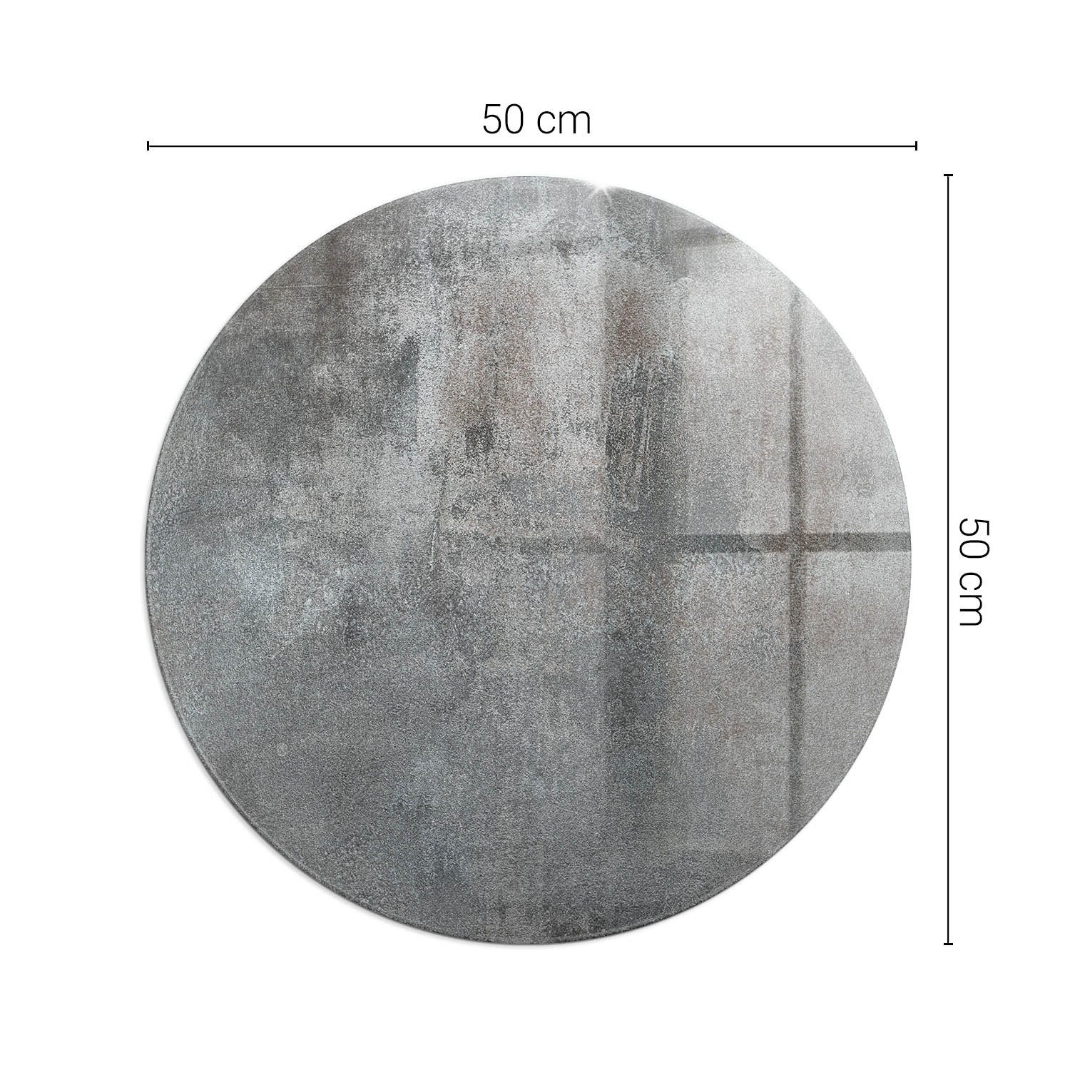 Tulup Bodenschutzplatte Grau Rohbeton, Schutzplatte aus Gehärtetem Glas Kaminbodenplatten – Bild 4 von 5