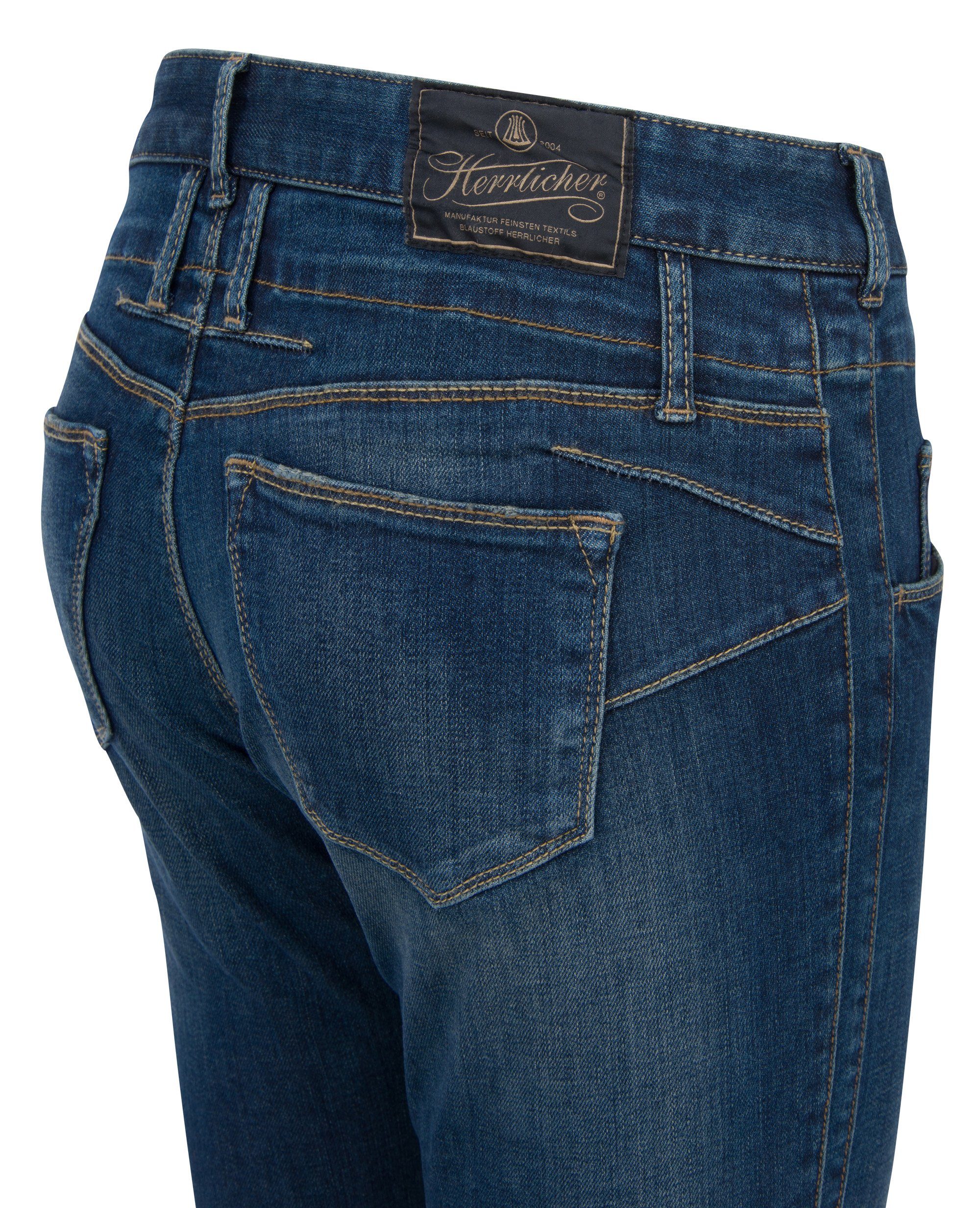 Herrlicher Stretch-Jeans HERRLICHER BABY Cropped Denim Powerstretch gloomy 5310-D9666-669 – Bild 3 von 3