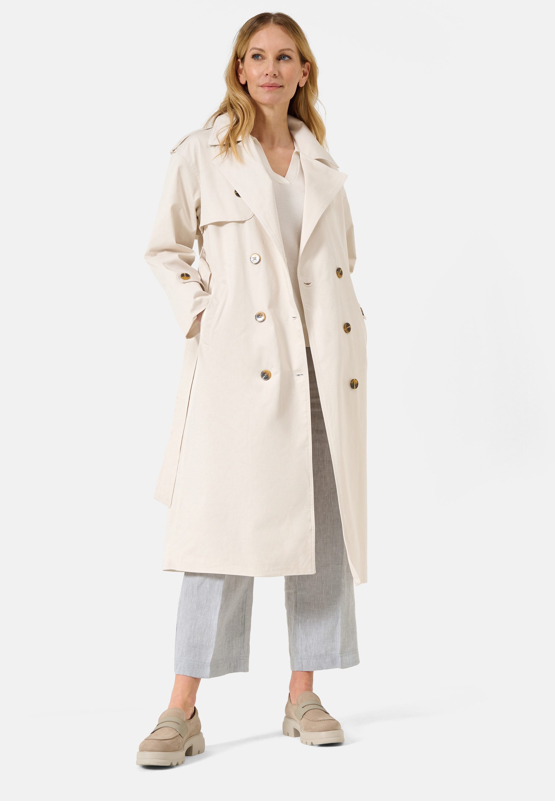 RICANO Trenchcoat Greta Made in Italy günstig online kaufen