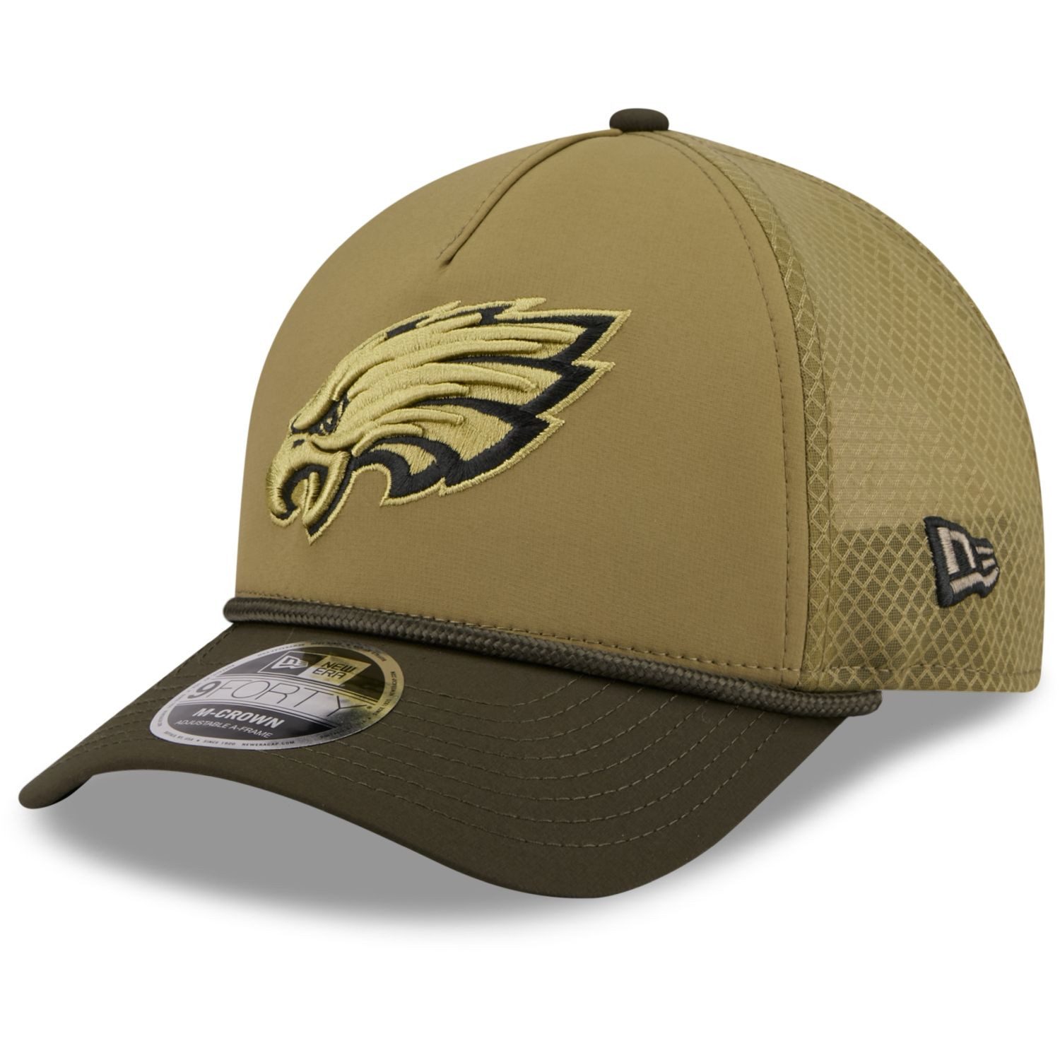 Trucker Cap 9Forty MCrown SALUTE Philadelphia Eagles
