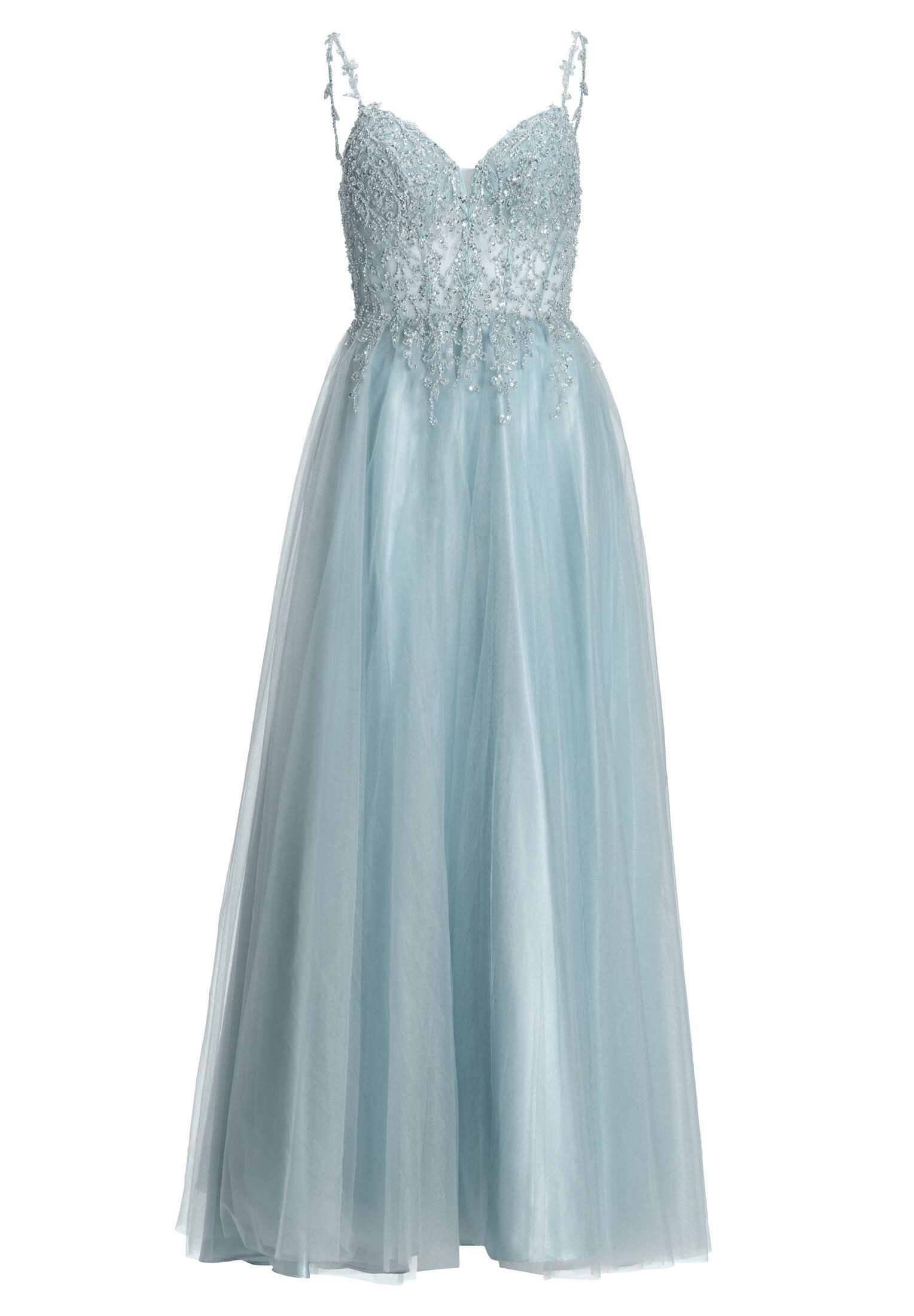 Abendkleid - Ballkleid mit Stickerei