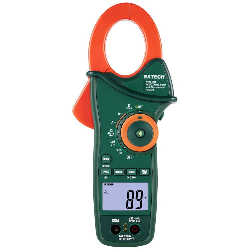 Multimeter 1000A True RMS AC/DC-Stromzange mit IR