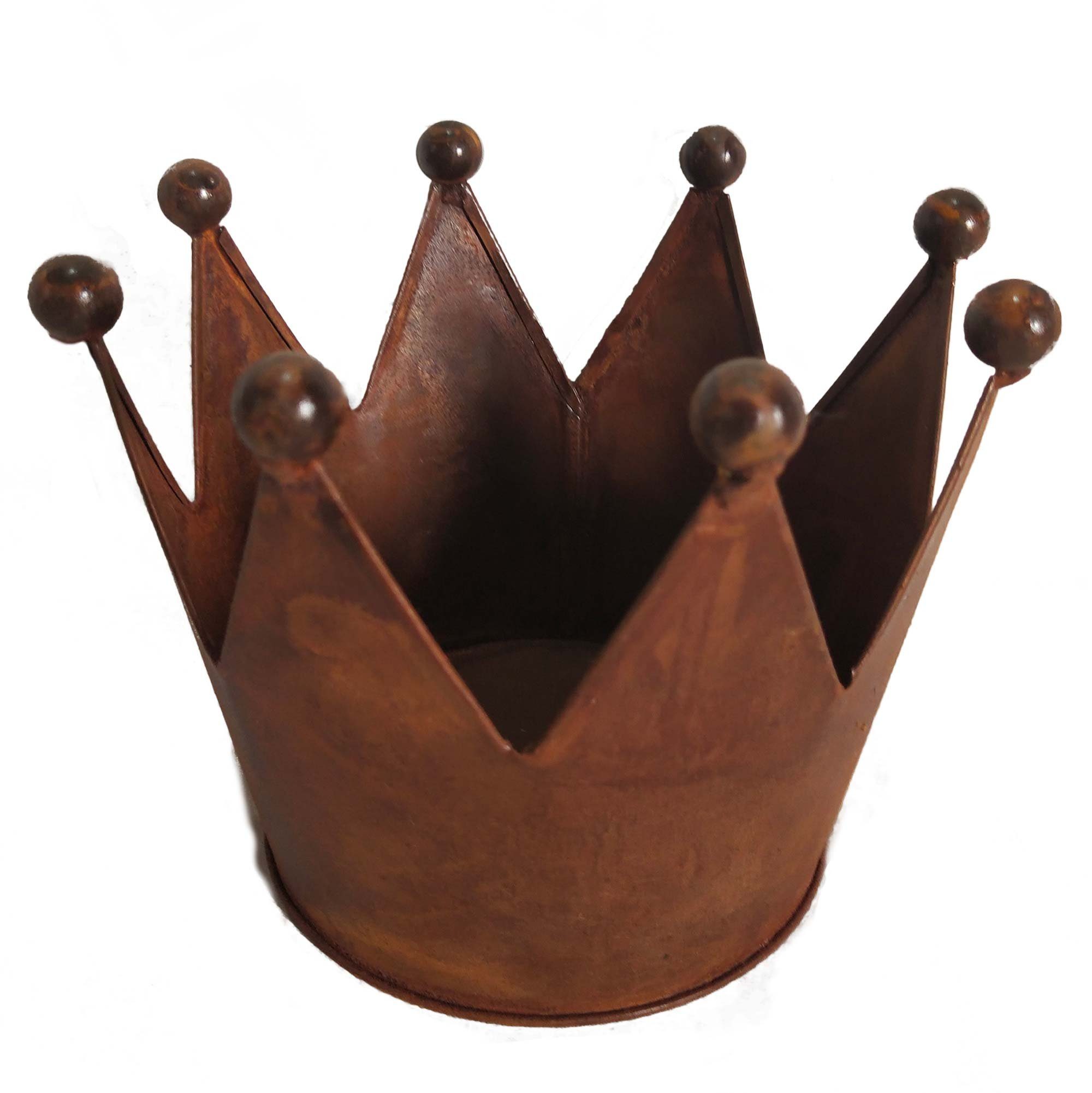 UNUS GARDEN Dekofigur Krone Zink Rost Ø20 (1 St). € 14,95