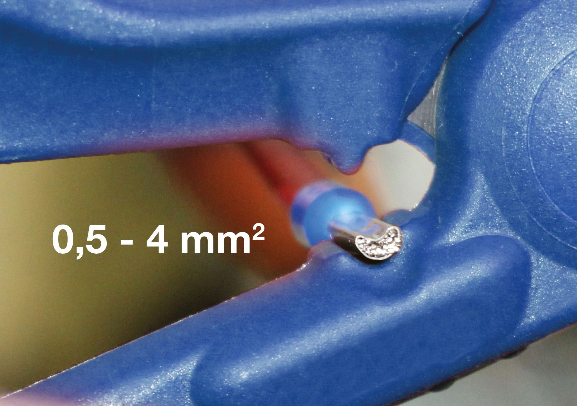 WEICON Kabelschere No. 35, mit 2K-Griff inkl. Abisolier- und Crimpfunktion, 0,5 - 4 mm², TÜV-zertifiziert