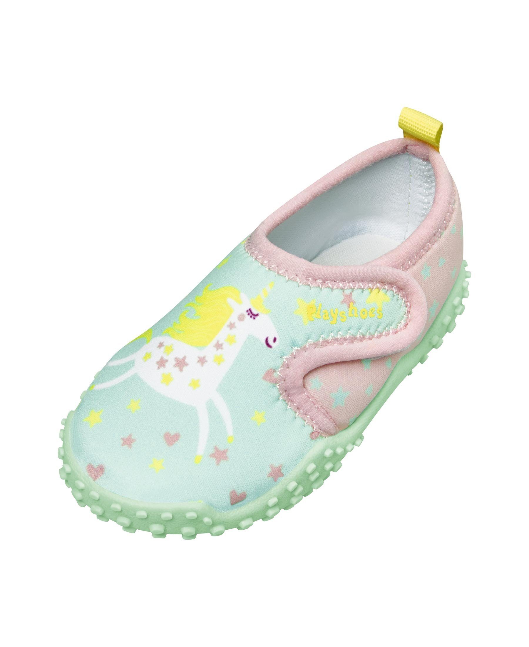 Aqua-Schuh Playshoes Einhorn Badeschuh