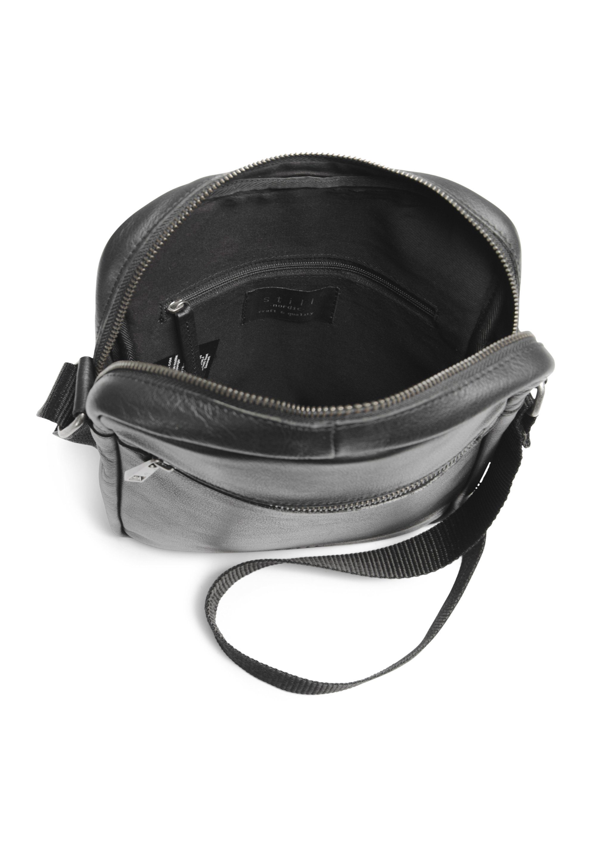 still nordic Messenger Bag Messenger Zip schwarz stillClean