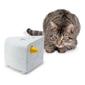 FroliCat Tier-Beschäftigungsspielzeug Automatisches Katzenspielzeug Cheese, Plastik