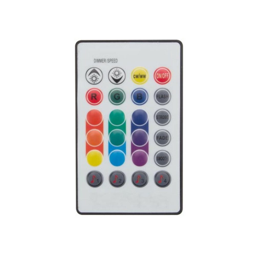PEREL LED Stripe SET MIT FLEXIBLEM LED-STREIFEN, CONTROLLER UND NETZTEIL - MUSIKGESTEUE