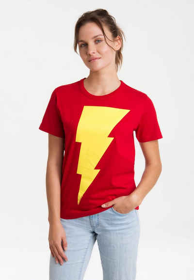 LOGOSHIRT T-Shirt DC Comics - Shazam mit lizenziertem Print