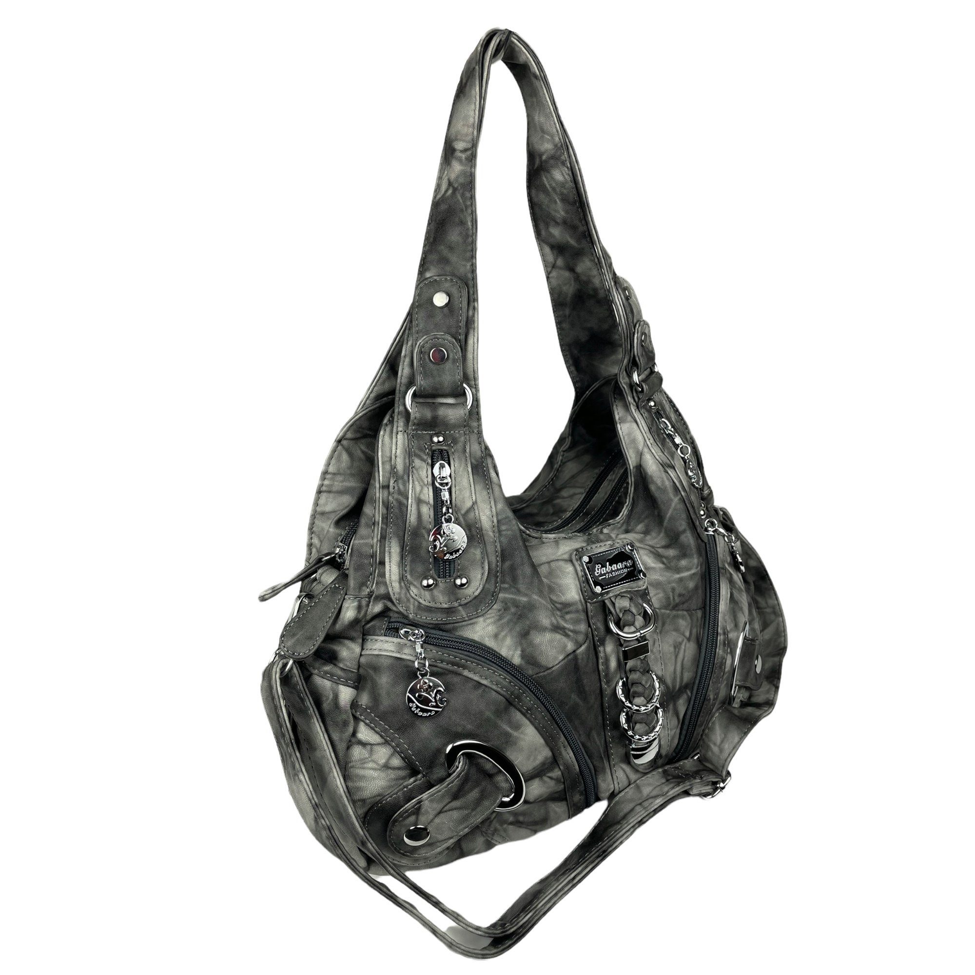Taschen4life Schultertasche Damen, klassische Umhängetasche, Hobo günstig online kaufen