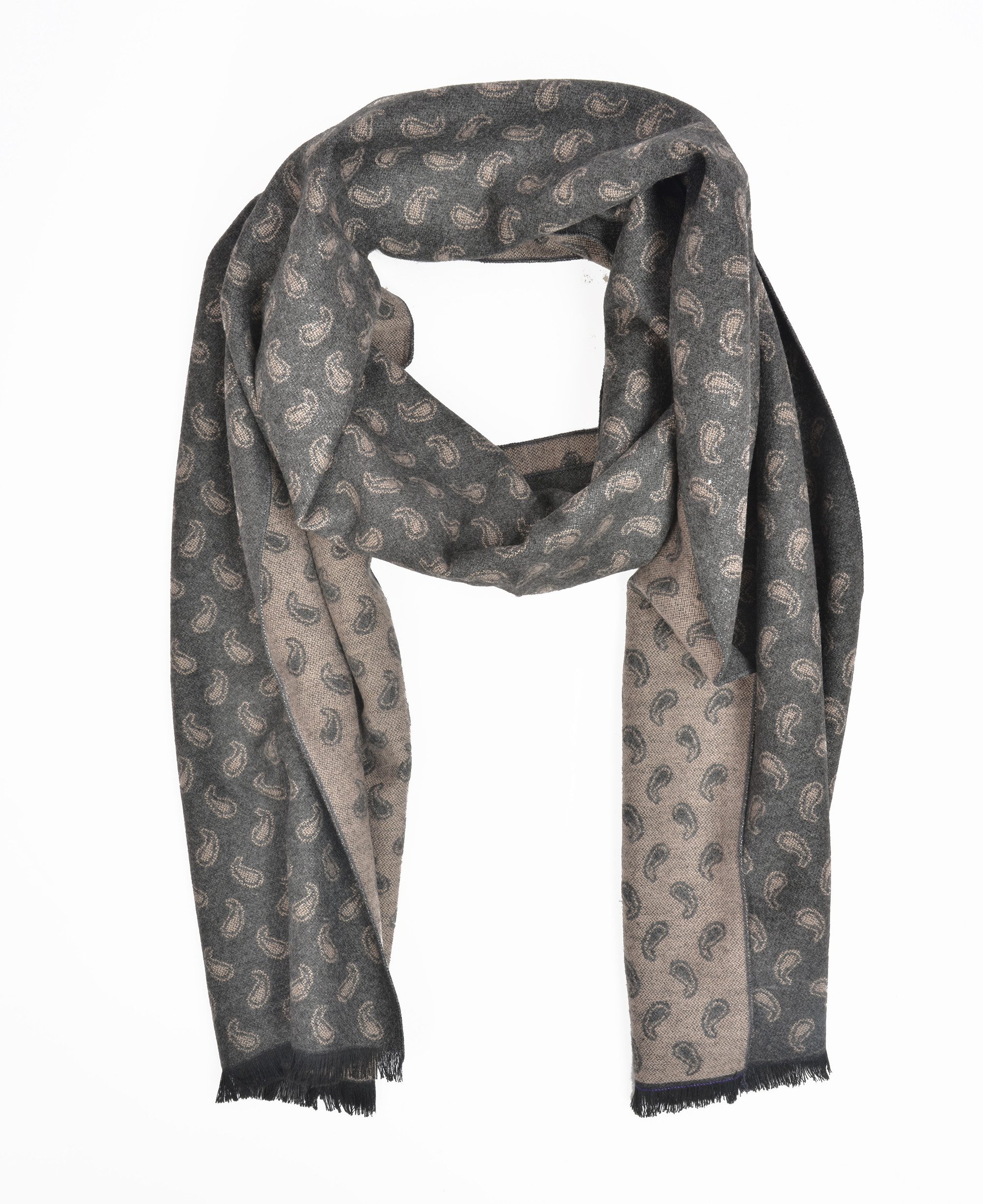 Modeschal Herrenschal mit Paisleymuster