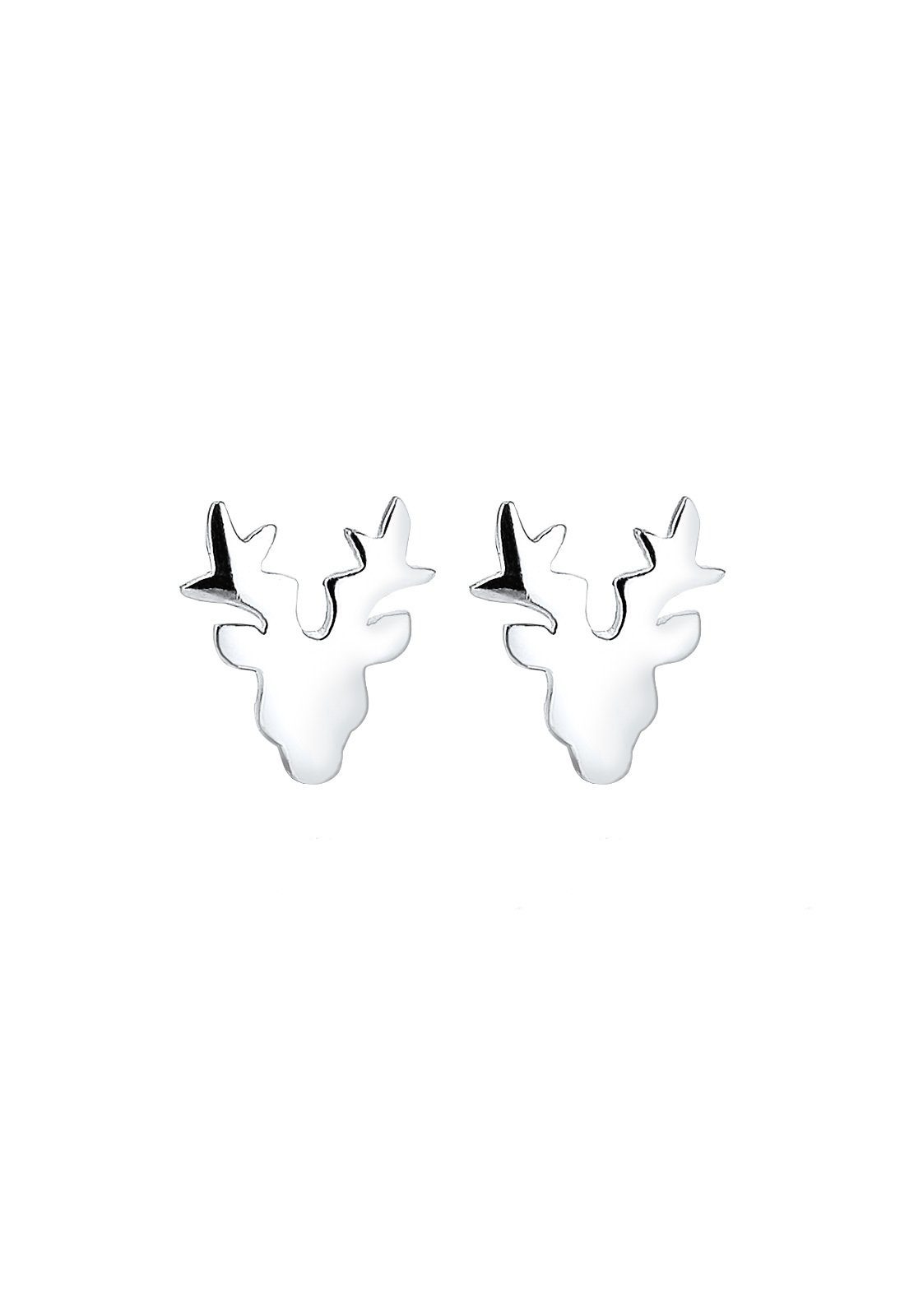 Elli Paar Ohrstecker Elli Ohrringe Hirsch Christmas Tier Motiv 925 Silber, günstig online kaufen